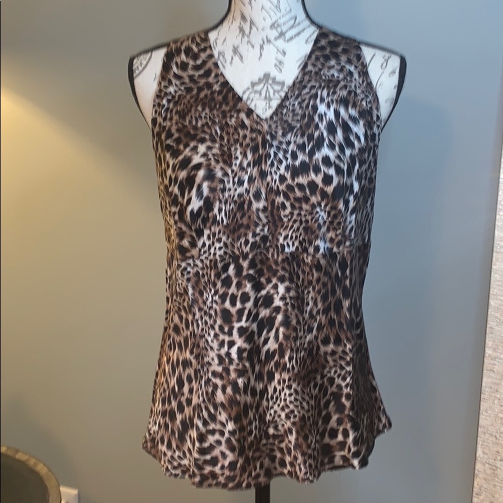 Victoria’s Secret silk blouse V-neck sleeveless